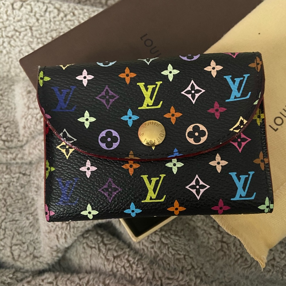 SOLD** LOUIS VUITTON VINTAGE MULTICOLOR WALLET